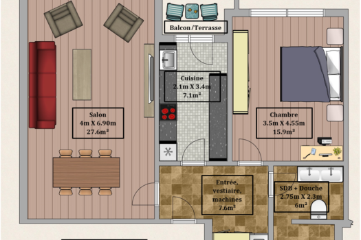 Apartment for rent in Luxembourg Gare – Hollerich with garage